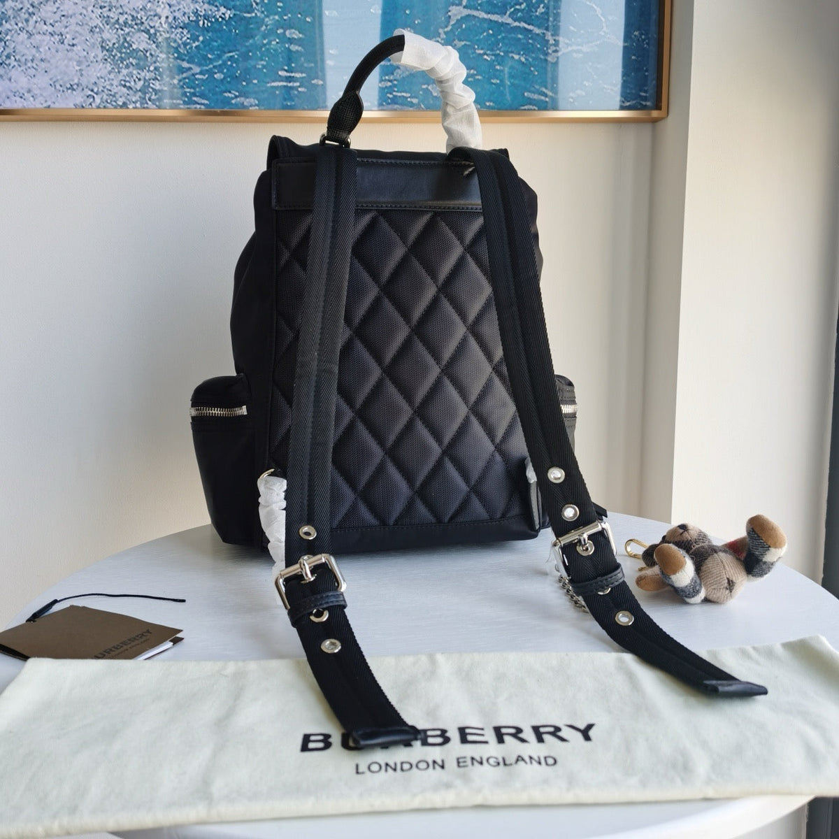 Mehrfarbiger Rucksack