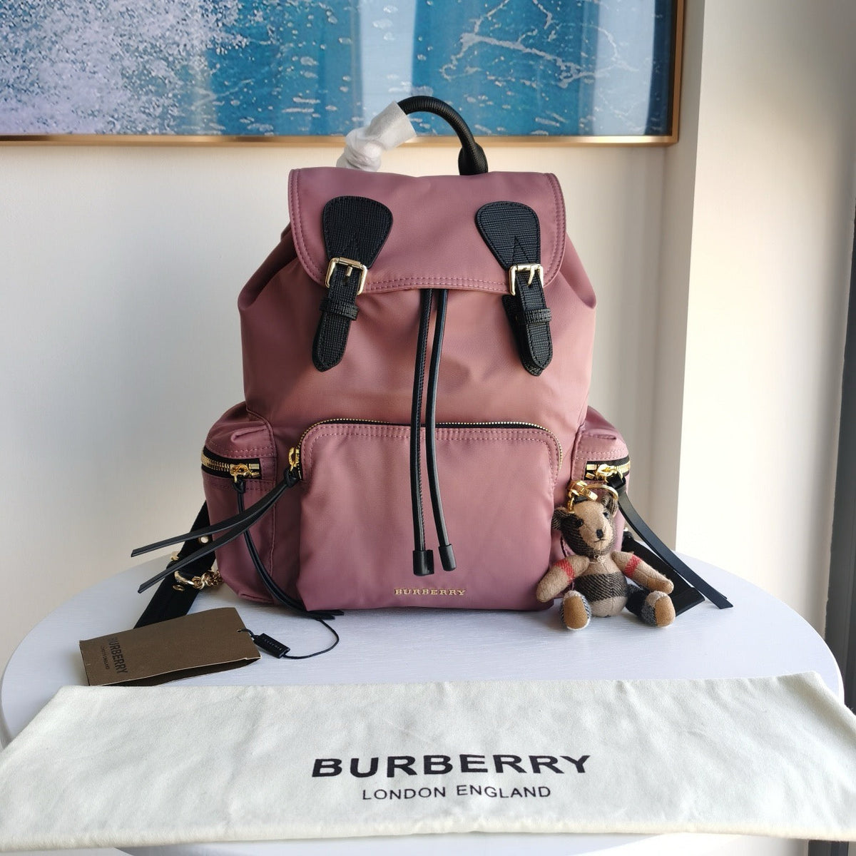 Mehrfarbiger Rucksack