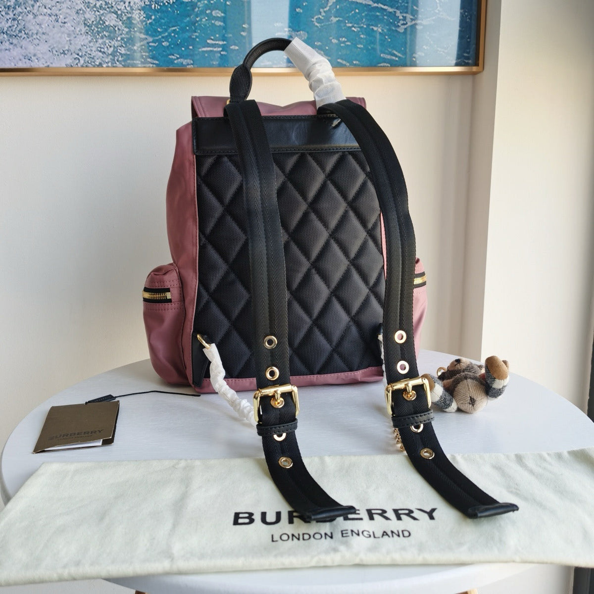 Mehrfarbiger Rucksack