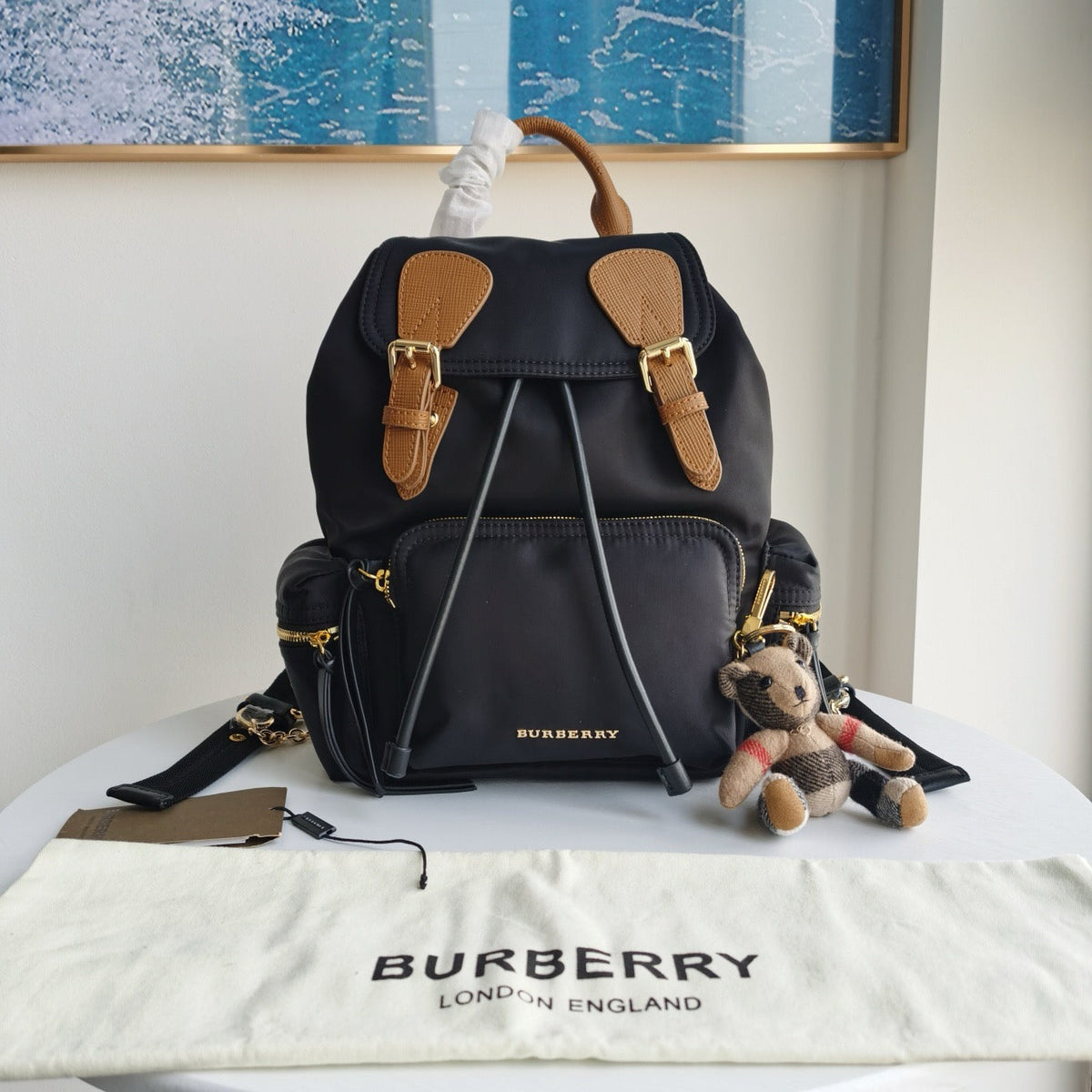 Mehrfarbiger Rucksack