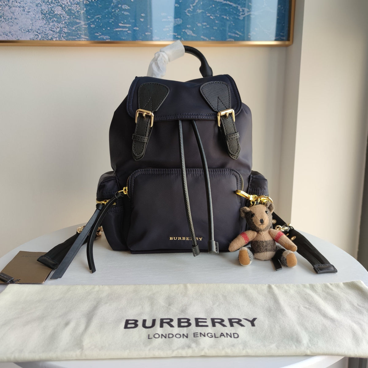 Mehrfarbiger Rucksack