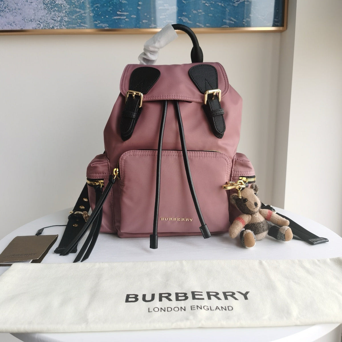 Mehrfarbiger Rucksack
