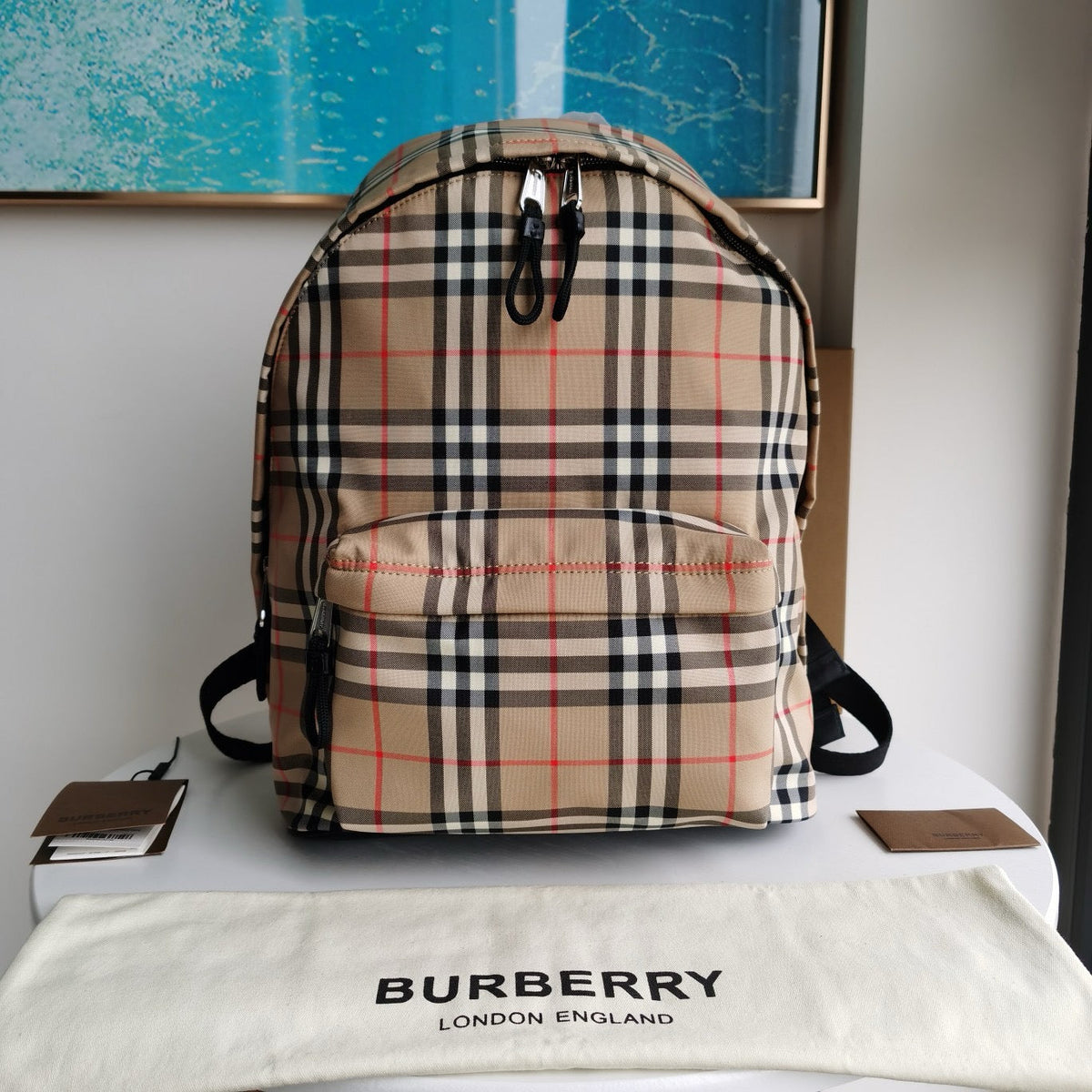 Mehrfarbiger Rucksack