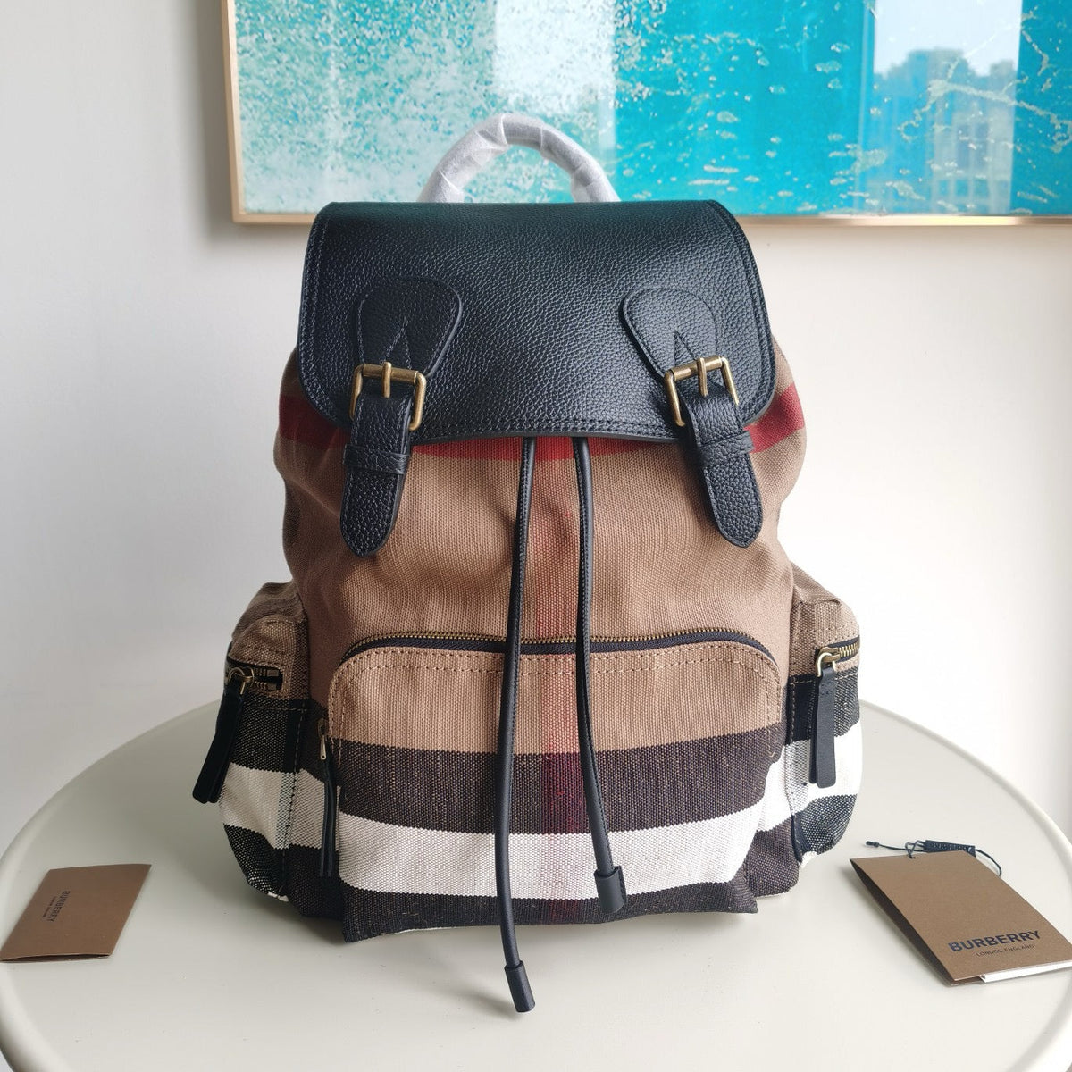Mehrfarbiger Rucksack