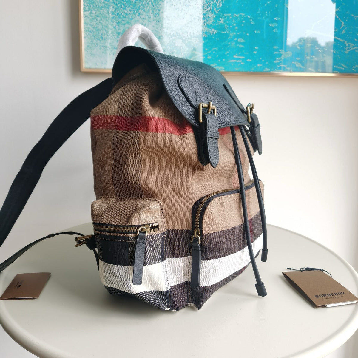 Mehrfarbiger Rucksack