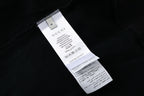 Schwarzer Baumwoll-Pullover mit Motiv – Herren