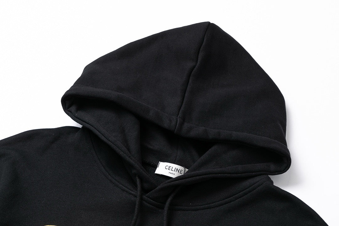 Schwarzer Pullover aus Baumwolle mit Farbverlauf – Herren