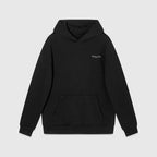 Schwarzer Baumwollpullover – Herren