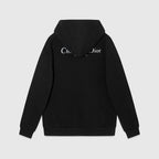 Schwarzer Baumwollpullover – Herren