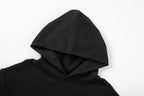 Schwarzer Baumwollpullover – Herren