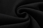 Schwarzer Baumwollpullover – Herren