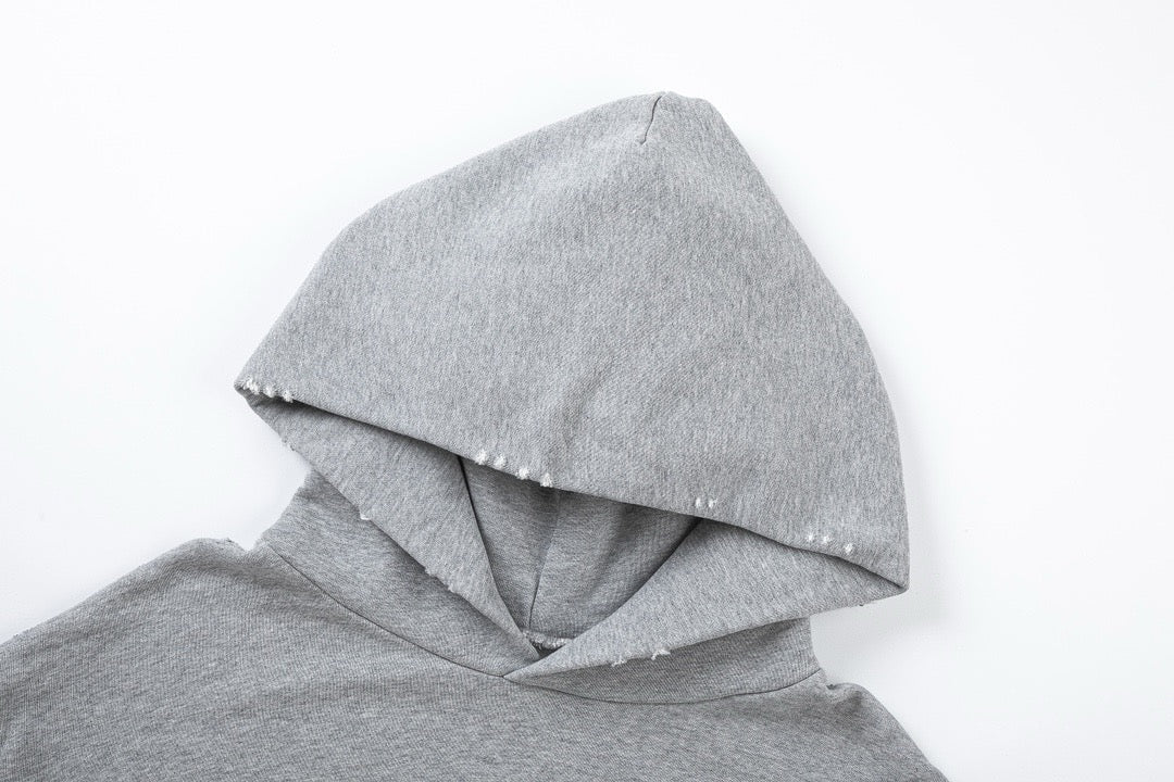 Schwarzer Baumwollpullover – Herren