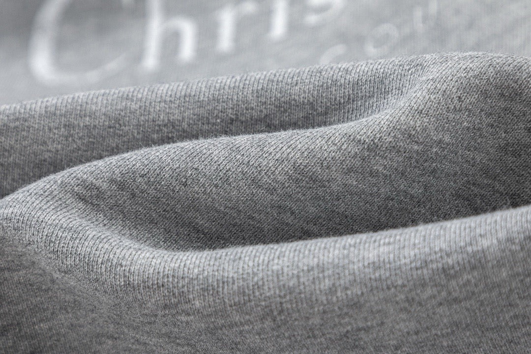 Schwarzer Baumwollpullover – Herren