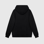 Schwarzer bestickter Pullover aus Baumwolle – Herren