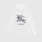 Schwarzer bestickter Pullover aus Baumwolle – Herren