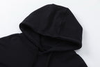 Pinker Kapuzenpullover mit Logo - Herren