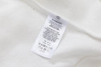 Schwarzer Baumwoll-Pullover mit Fettdruck – Herren