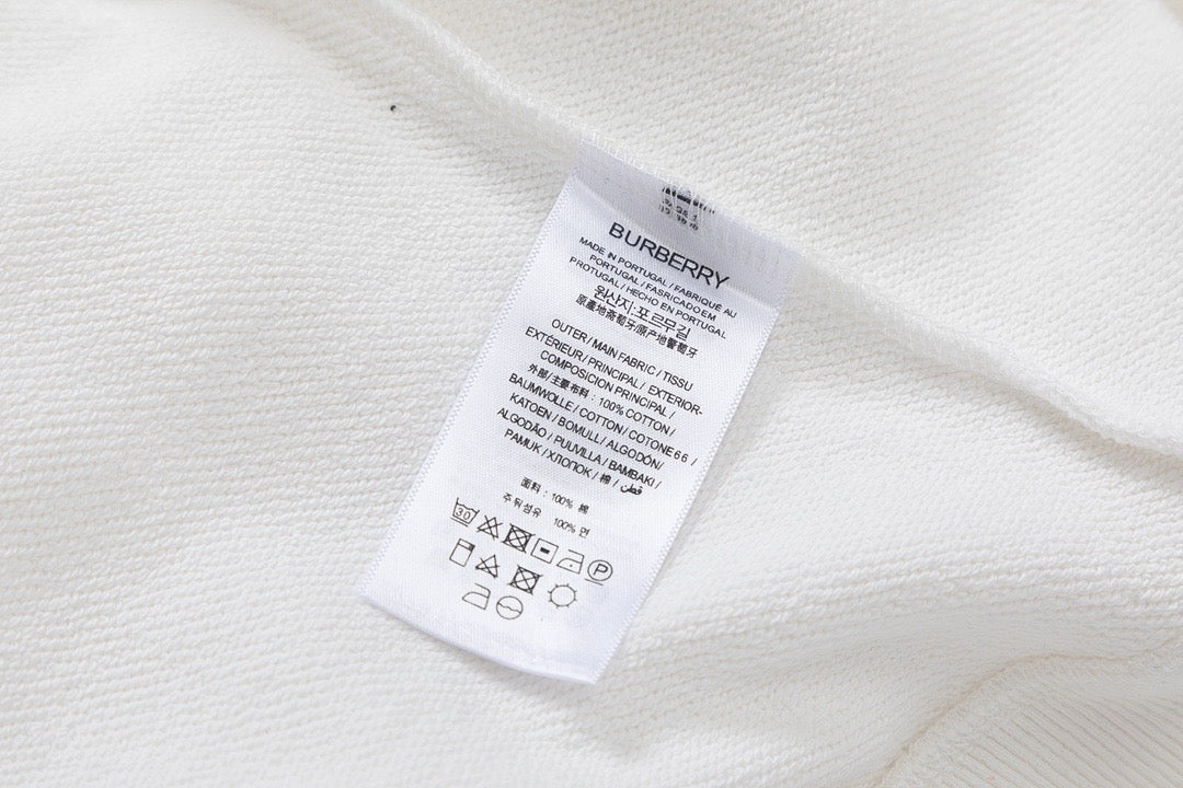 Schwarzer Baumwoll-Pullover mit Fettdruck – Herren