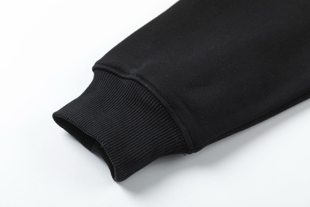 Grauer Baumwollpullover – Herren