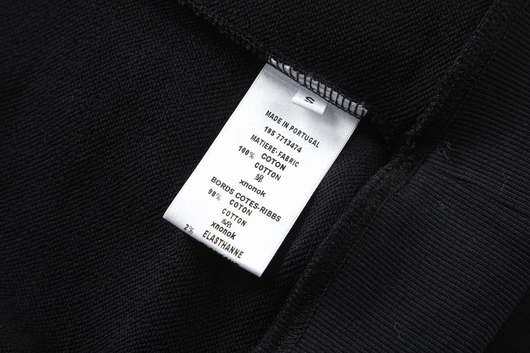 Grauer Baumwollpullover – Herren