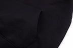 Pullover aus schwarzer Baumwolle mit Textlogo – Herren