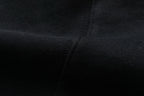 Schwarzes Baumwoll-Rundhals-Sweatshirt mit Textlogo – Herren