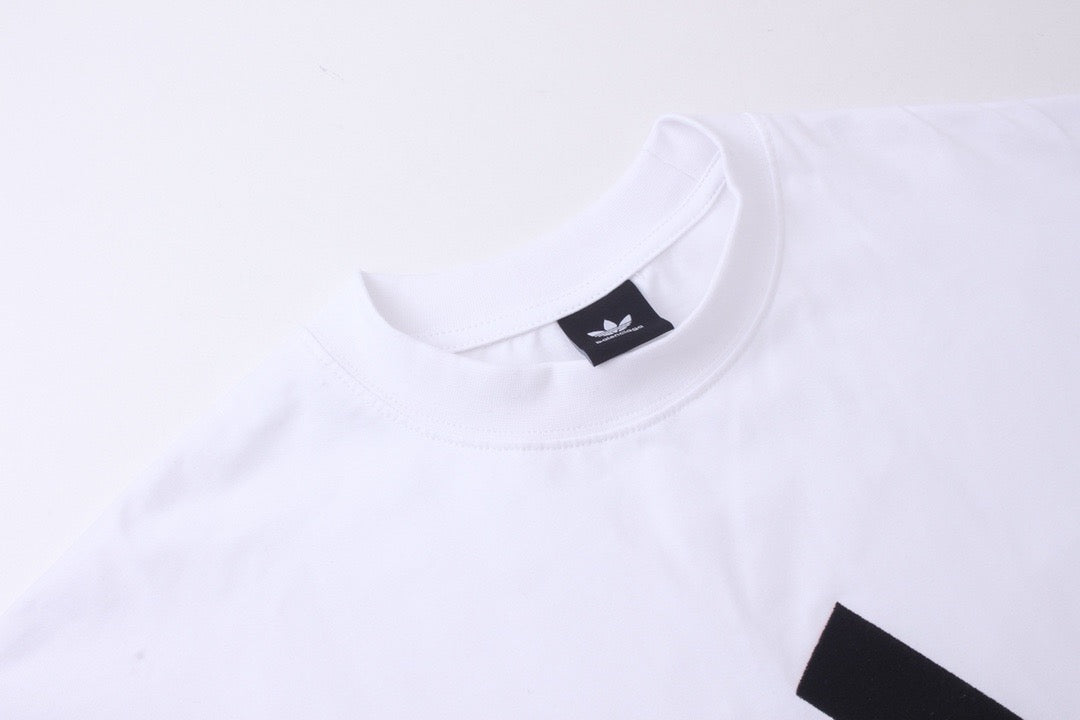 Schwarzes Jersey Langarmshirt mit gestreiften Ärmeln – Herren