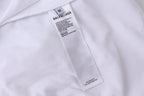 Schwarzes Jersey Langarmshirt mit gestreiften Ärmeln – Herren