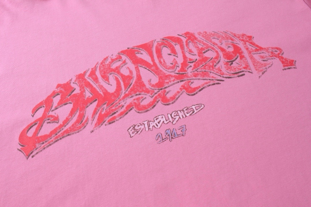 Schwarzes Langarmshirt aus Baumwolle mit Ärmelprint – Herren