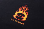 Flammen-Logo Langarm-T-Shirt – Herren