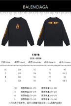 Flammen-Logo Langarm-T-Shirt – Herren