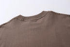 Schwarzes Langarmshirt mit Textlogo aus Baumwolle – Herren