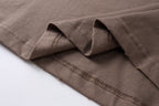 Schwarzes Langarmshirt mit Textlogo aus Baumwolle – Herren