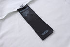 Schwarzes Langarmshirt aus Baumwolle mit Monogramm – Herren