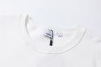 Schwarzes Baumwoll-Monogramm-Crewneck – Herren