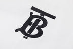 Schwarzes Baumwoll-Monogramm-Crewneck – Herren