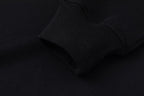Schwarzes Baumwoll-Monogramm-Crewneck – Herren