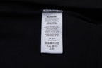 Schwarzes Baumwoll-Monogramm-Crewneck – Herren