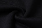 Schwarzes Baumwoll-Monogramm-Crewneck – Herren