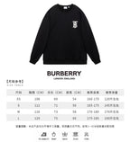 Schwarzes Baumwoll-Monogramm-Crewneck – Herren