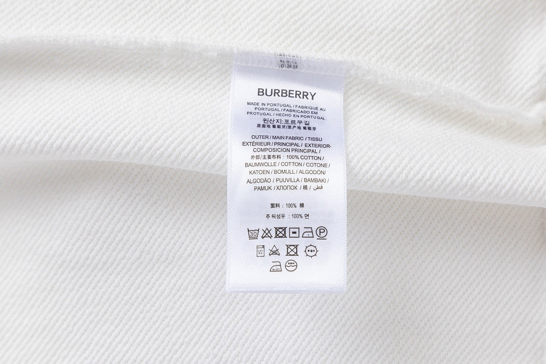 Schwarzes Baumwoll-Rundhals-Sweatshirt mit weißem Text – Herren