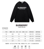 Schwarzes Baumwoll-Rundhals-Sweatshirt mit weißem Text – Herren