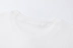 Schwarzes Baumwoll-Rundhals-Sweatshirt mit Brustaufdruck – Herren