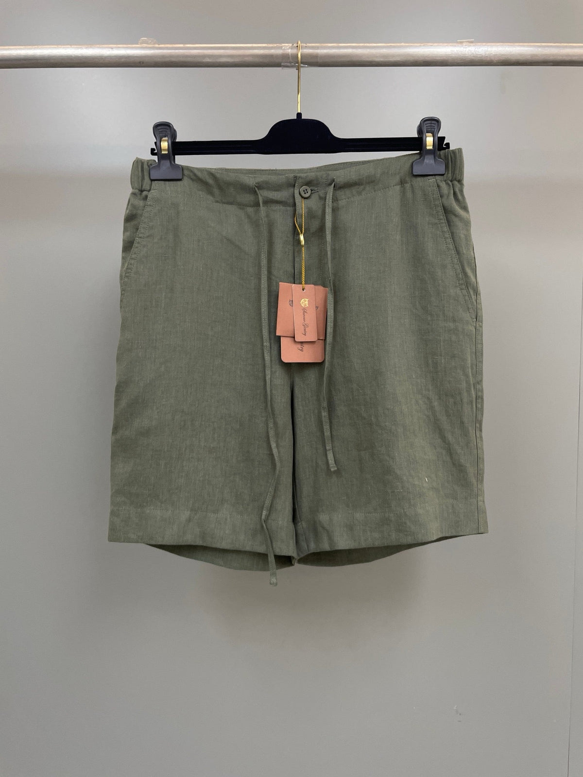 Olive Cord Plain Kordelzug - Herren