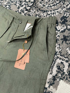 Olive Cord Plain Kordelzug - Herren