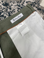 Olive Cord Plain Kordelzug - Herren