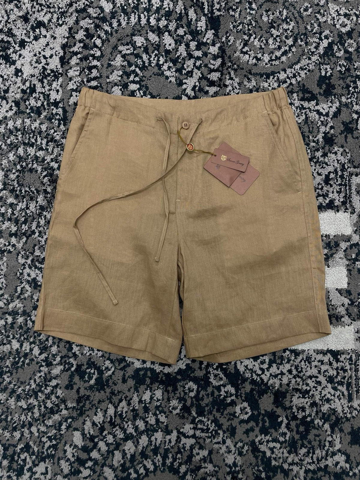 Olive Cord Plain Kordelzug - Herren