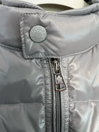 Black and Grey Puffer Jacket - Men's
