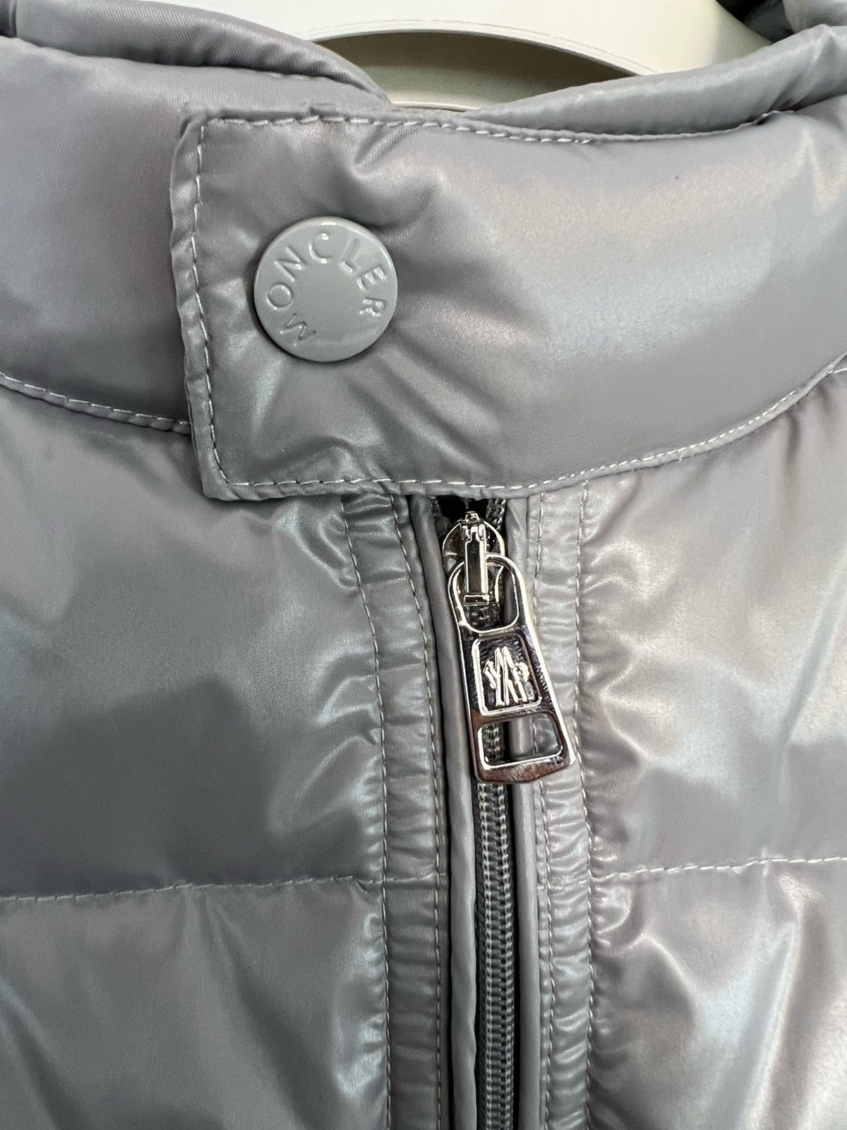 Black and Grey Puffer Jacket - Men's
