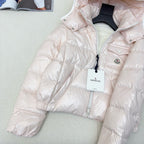 Schwarz-weiße Steppjacke – Herren